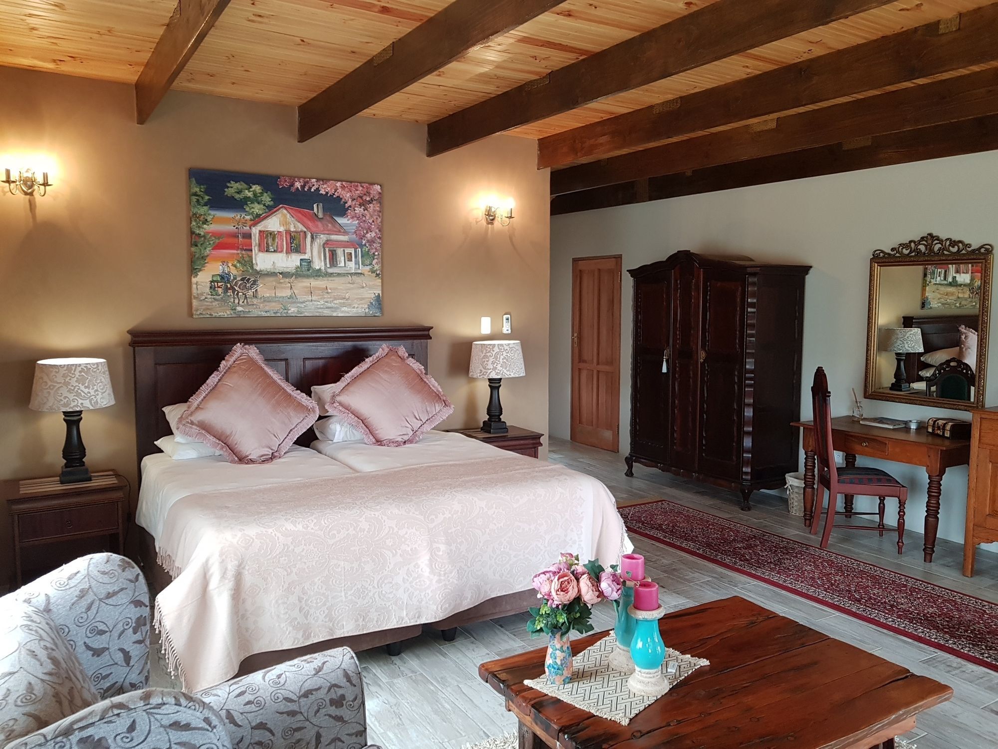 De Denne Country Guest House Oudtshoorn Exteriör bild
